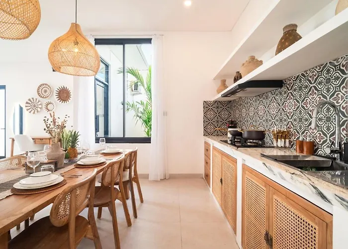 New 2 Bed Pererenan Infinity Pool & Ricefield View * Canggu
