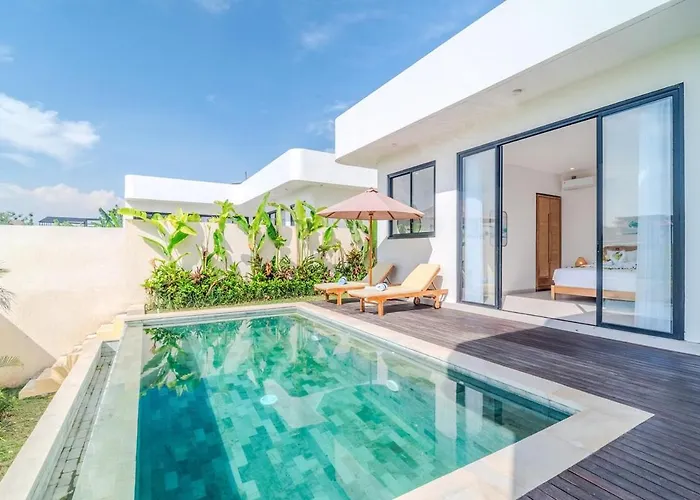 Villa New 2 Bed Pererenan Infinity Pool & Ricefield View *