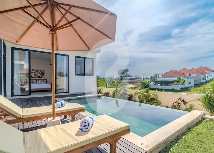New 2 Bed Pererenan Infinity Pool & Ricefield View Canggu